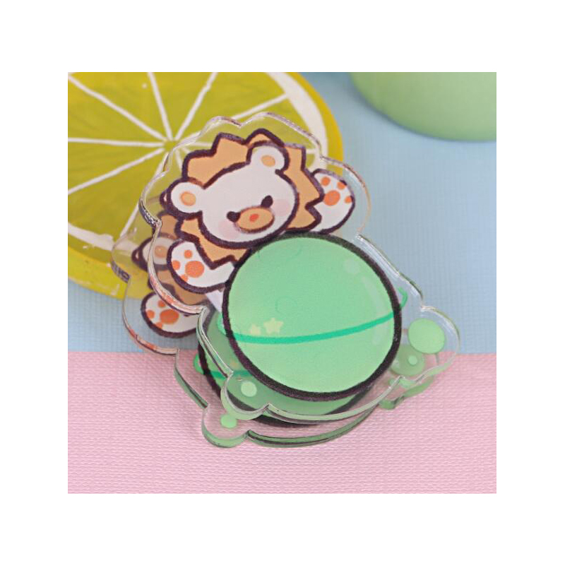 Back to School Stationery Reminder Notebook Kawaii Memo Acrylic Paper Clip Clips