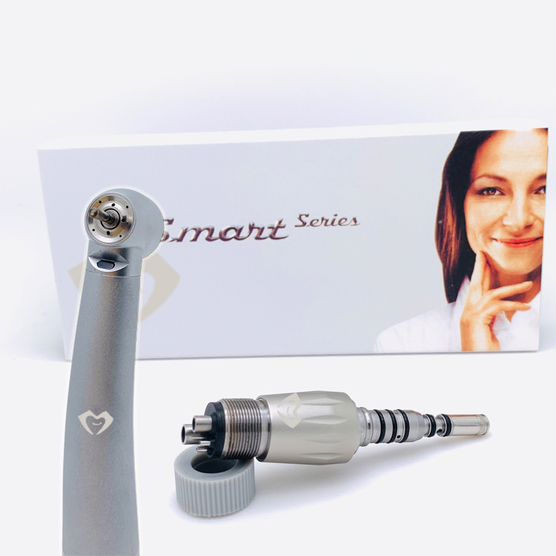 Ka-vo dental products LED light Fiber Optical air turbine contra angle high speed handpiece with coupling ceramic bearings