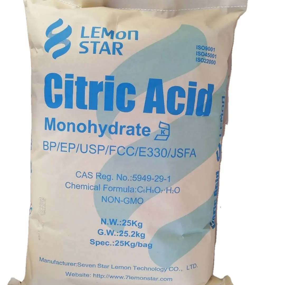 Hight quality Citric Acid Anhydrous/Monohydrate with good price