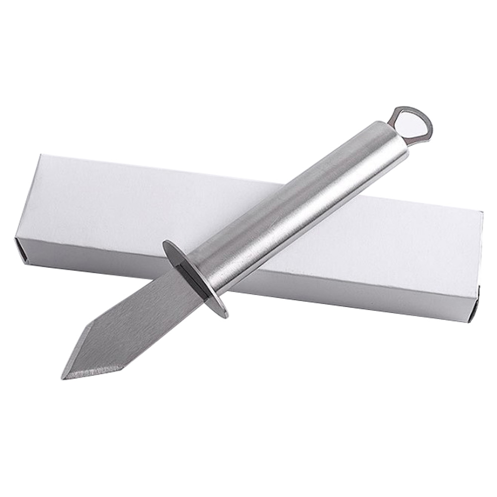 Stainless Steel Oyster Knife, Seafood Tool Great For Gifts