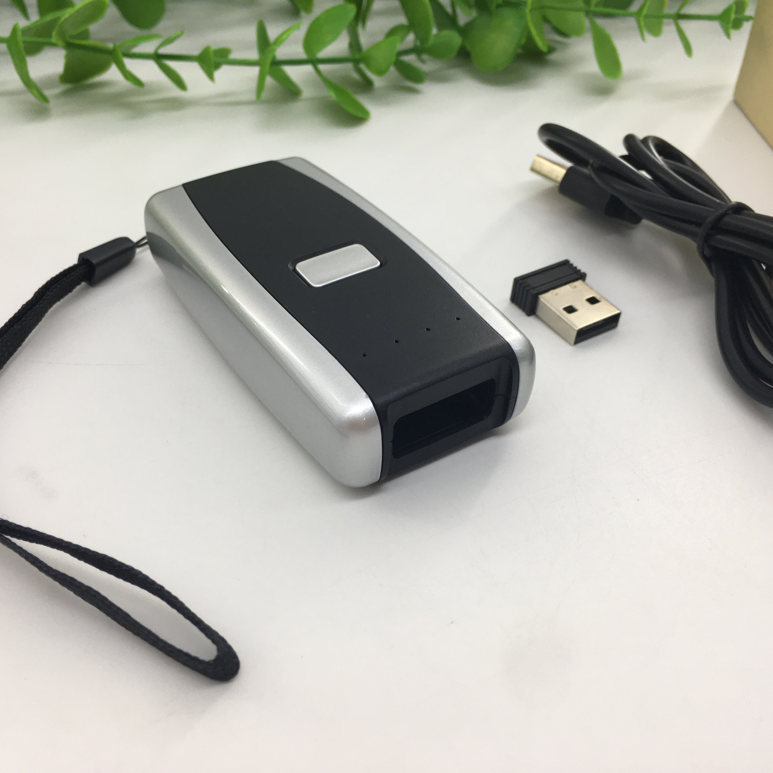 Беспроводной сканер штрих-кода Swiftautoid SA S100 1D 2D, портативный мини-считыватель QR-кода, PDA, беспроводной термальный сканер Android