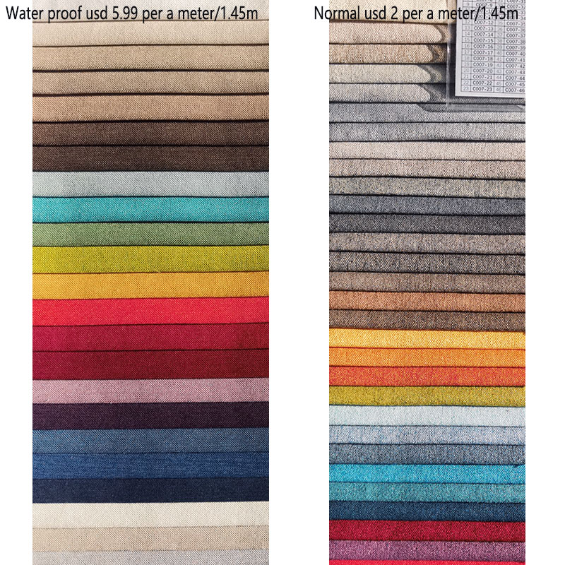 Factory supplier high quality home textile 100% cotton velvet/velveteen fabric linen water proof fabric velvet customized