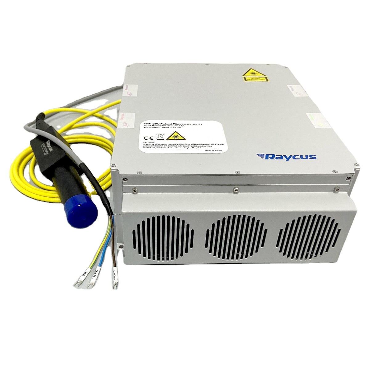 Оптоволоконный лазерный источник питания Raycus Q-Switch 20 Вт 30 Вт 50 Вт