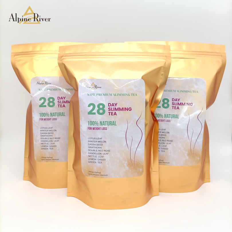Best 28 Days Detox herbal slimming tea 100% safe without side effects private label slimming tea weight loss
