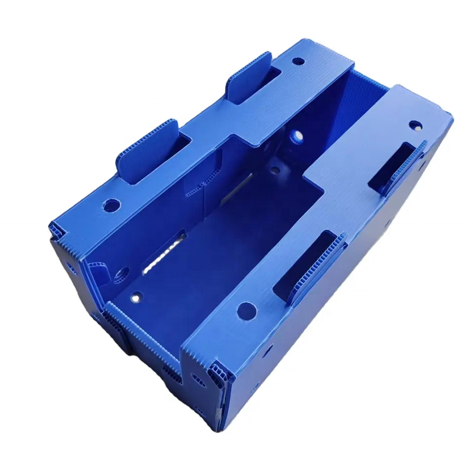 Correx Stackable Clothing Pick Bins Wholesale Customized Foldable Stackable Plastic Storage Warehouse Picking boxes & Bins