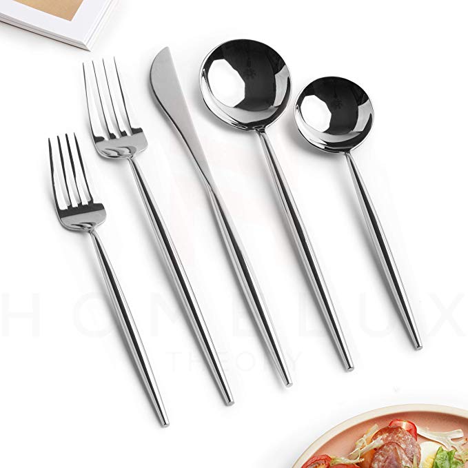 Cutipol GOA столовые приборы ручная полировка 18/10 из нержавеющей стали блестящий серебряный набор столовых приборов Свадебные современный дизайн набор столового серебра