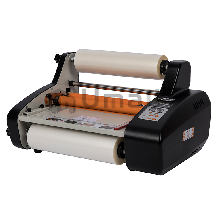 Office Equipment High Speed Heated Hot Roll Laminator Paper Laminating Machine Price