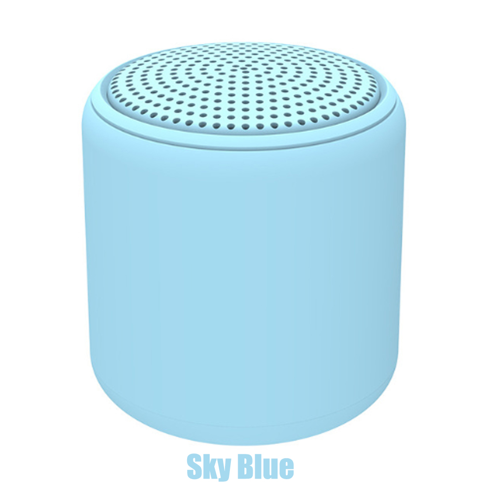 Мобильный динамик крутой bluetooth мини беспроводной портативный аудио TWS настоящий динамический звук Macaron