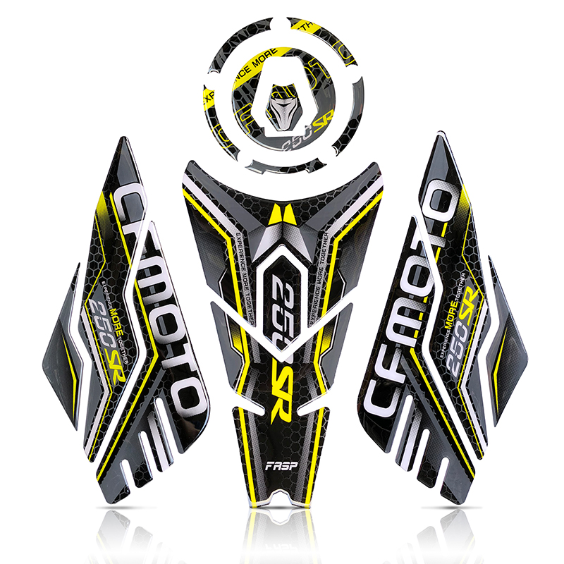 Для cfmoto 250sr противоскользящая наклейка крышка топливного бака наклейка для мотоцикла Топливного Бака Набор