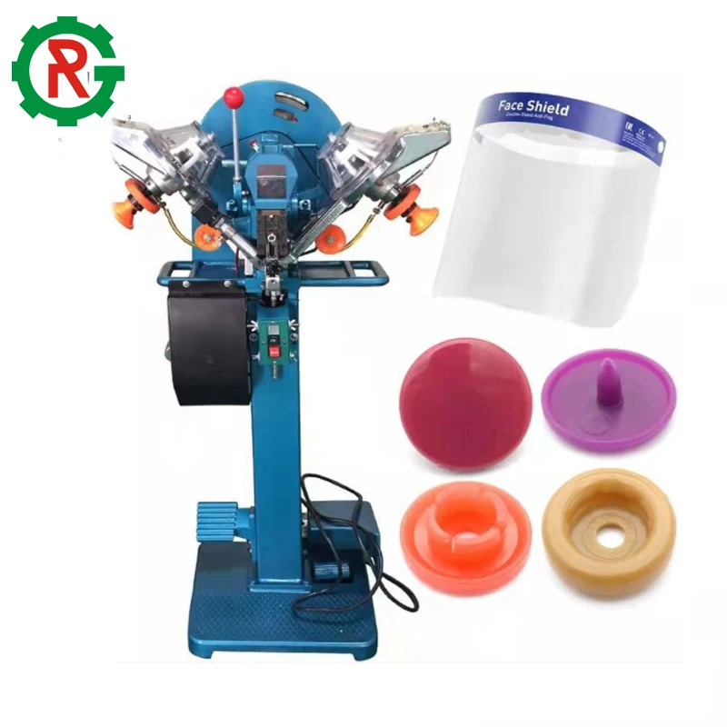Snap fastening machine snap button attaching machine