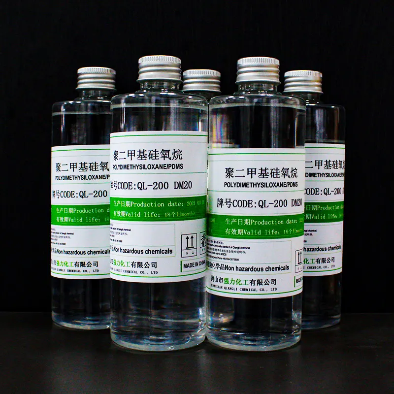 Manufacturers supply low-viscosity silicone oil cosmetic raw materials Pdms liquid viscosity 20CST
