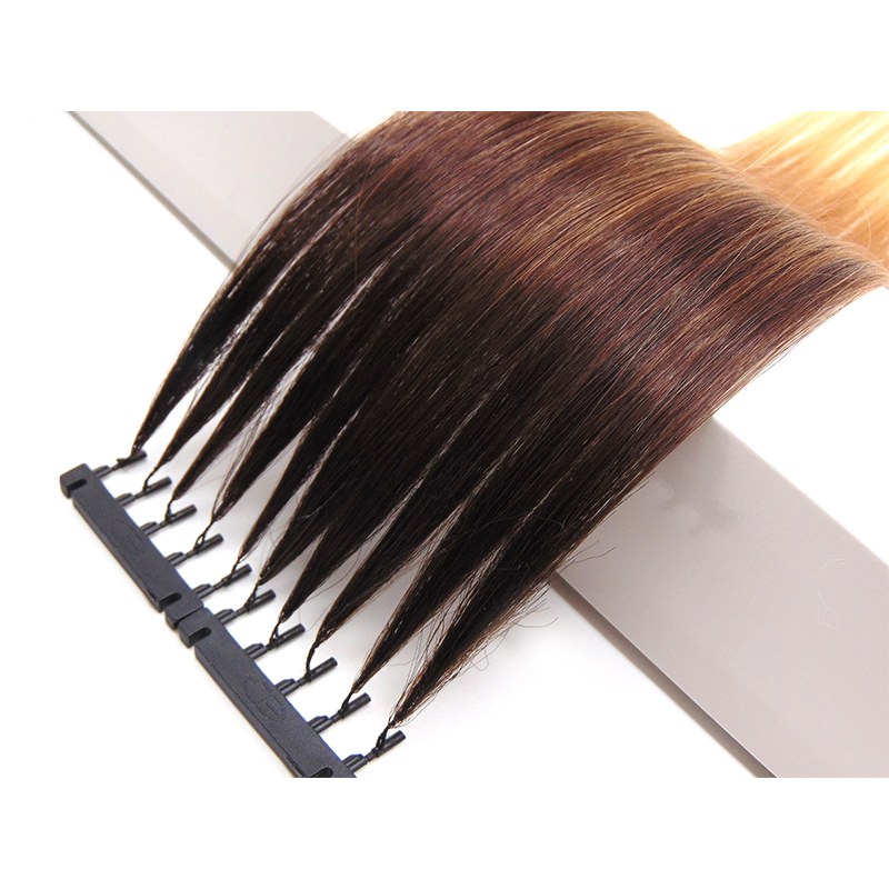 2018, новые продукты, высокое качество, двойные натянутые волосы remy с выравненной кутикулой, леска перьев 6D для наращивания человеческих волос