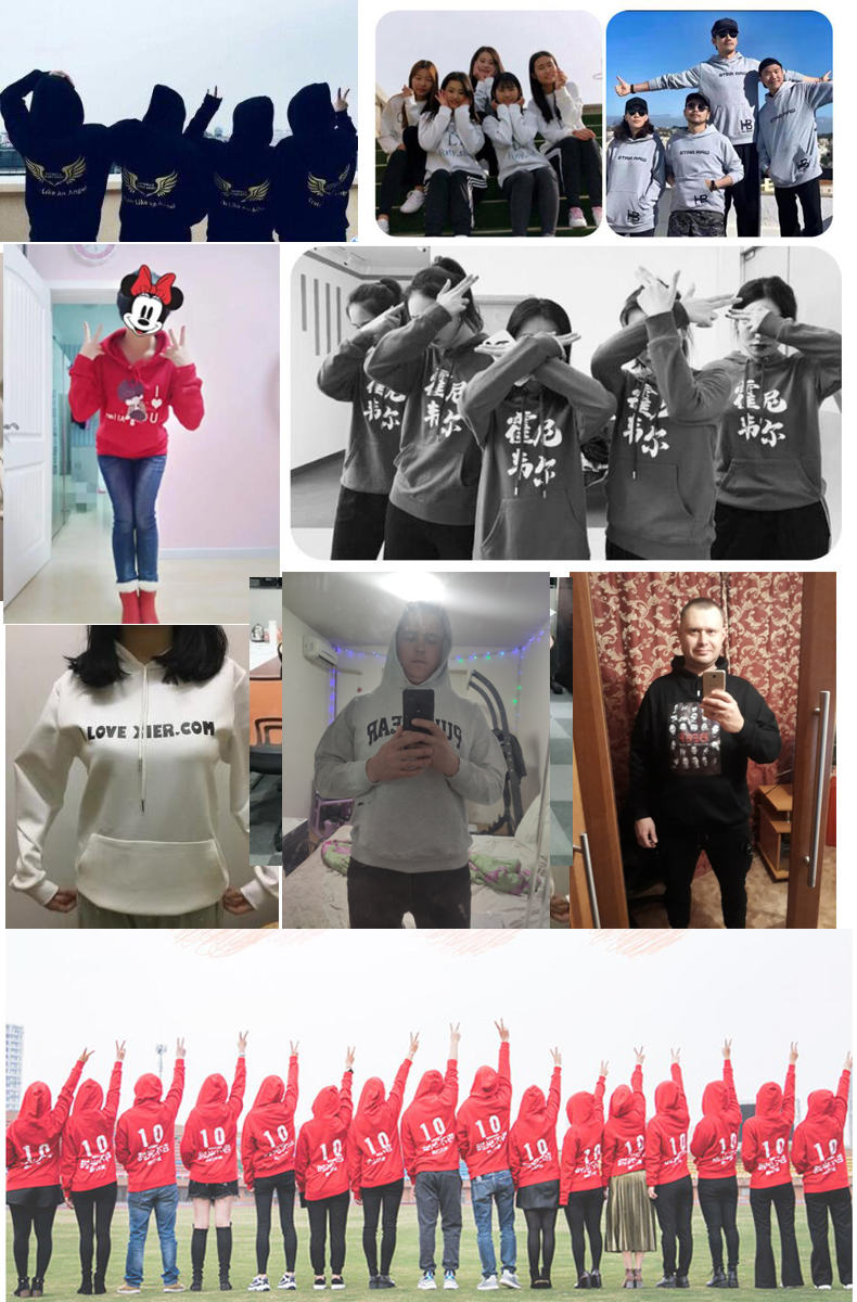 New Design Custom Embroidery Logo plus size men's hoodies & sweatshirts pullover cotton Hoodies Unisex