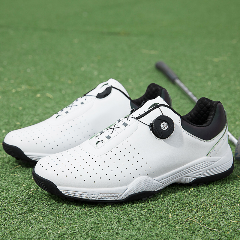 2021 New Men's Pro Waterproof Golf Shoe Spikeless/non-slip Wear-resistant Breathable Sports Shoes Golf Shoe