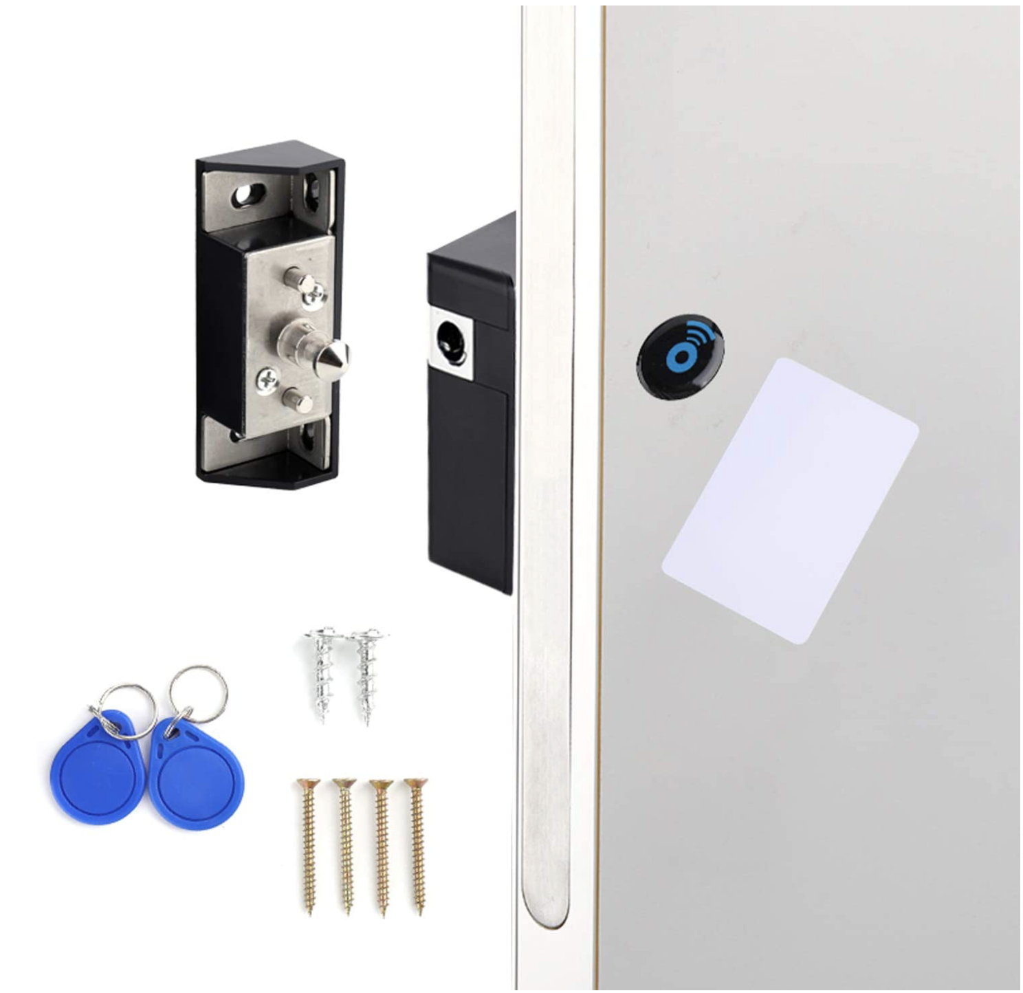 Электронный замок для шкафа комплект с RFID карта и бирка начального скрытые DIY замки для деревянный шкаф с выдвижными ящиками шкафчик