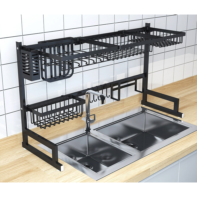 Лидер продаж Amazon, аксессуары для дома и кухни, сушилка для посуды на раковине над кухонной полкой