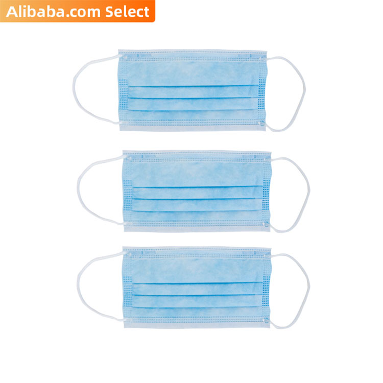 Alibaba Select ASTM F-2100 Уровень 1 хирургическая маска для лица с 510k (2000 шт./коробка)