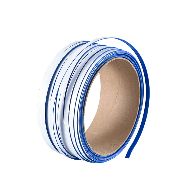 blue bar with adhesive(plastic and iron wire electroplated