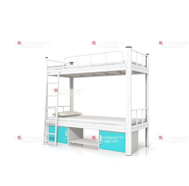 High Quality School Dormitory Furniture Comfortable Design Bunk Bed for Student