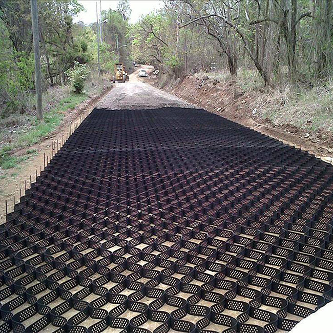 Волонг HDPE geocell гравийная сетка подъездная дорога для дороги envirogrid geocell