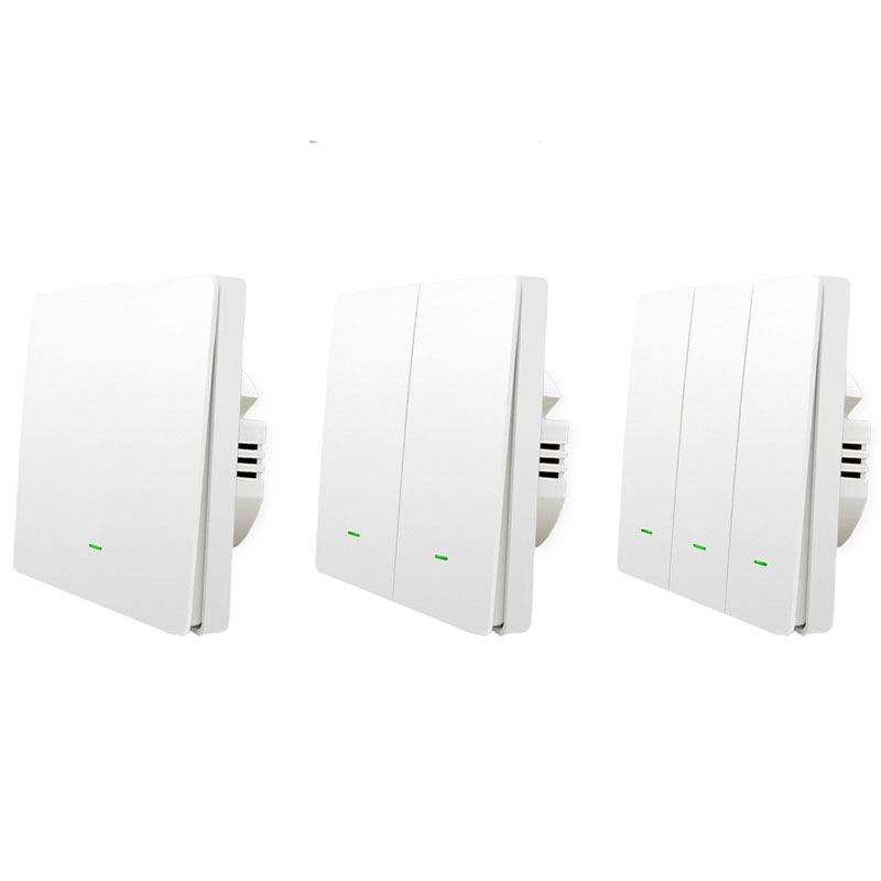 Настенный выключатель для умного дома, 123 клавиш, Wi-Fi, Zigbee 3,0