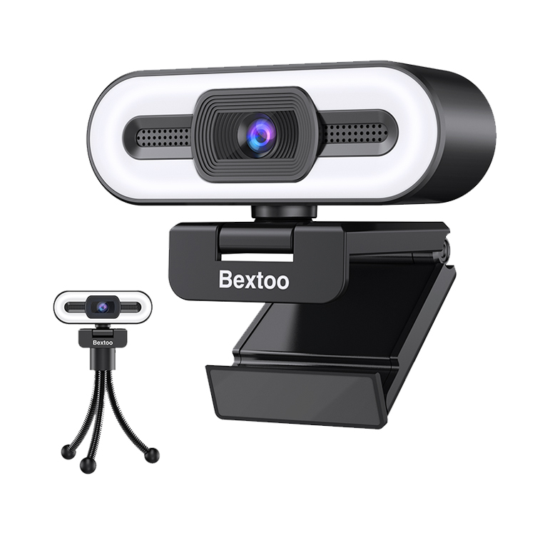 Oem Micro Web Camera Ring Light 1080P 2K веб-камера с микрофоном для видеозвонков конференций прямых трансляций