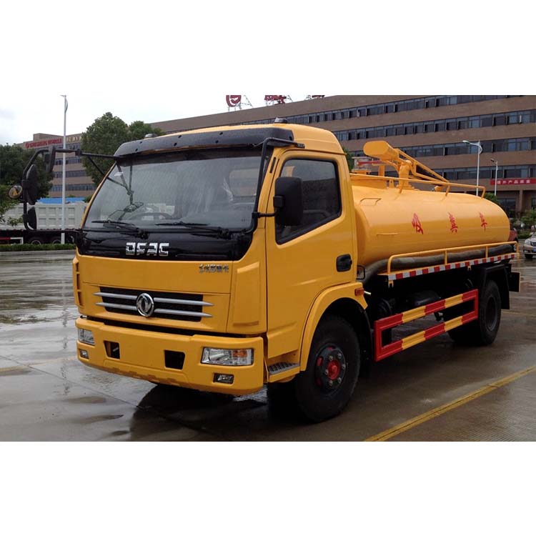 4x2 дизельный Dongfeng 5 куб. М Новая септическая емкость для сточных вод вакуумный всасывающий грузовик для продажи