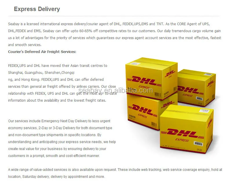 Dhl Shipping Agents Express Service Shipping Agent DHL To Sweden
