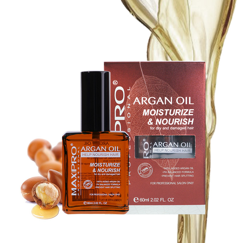 Wholesale Price Hair Oil Nourishing Maca Argan Oil Hair Repair Care Set
