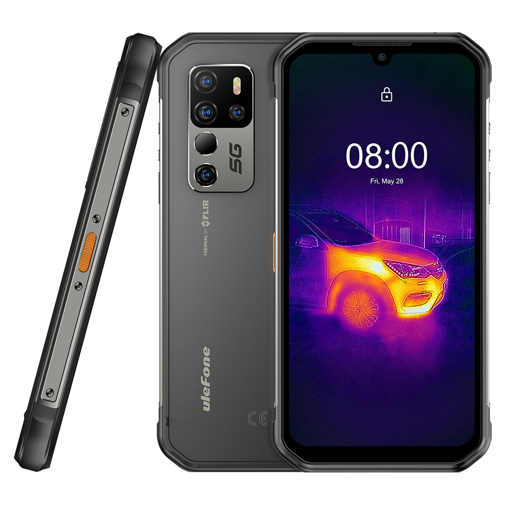 Смартфон ulefone worldwide 5G band 5200 мАч с большим аккумулятором и интерфейсом для беспроводной зарядки Type-C был разблокирован