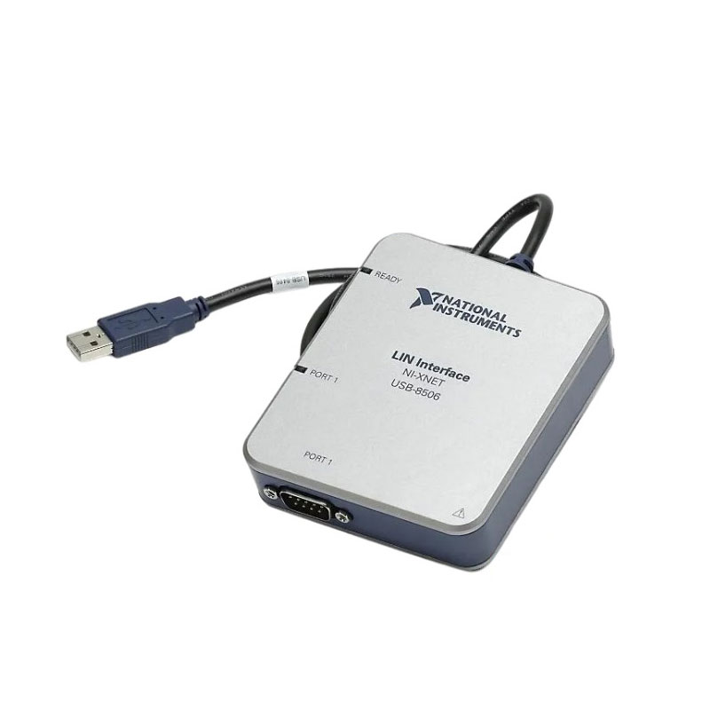 NI USB-8506 оригинальный одиночный порт LIN Высокоскоростной USB интерфейс 784663-01 NI-XNET сбора данных карты