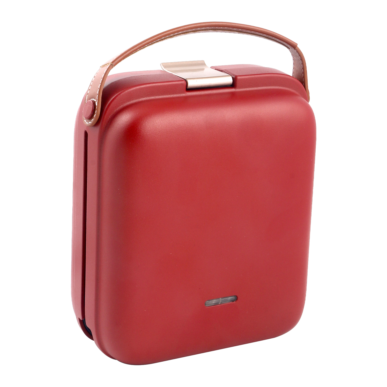 2012 new design factory directly sell Plate custom plate logo custom red 3 in 1 toaster sandwich maker grill