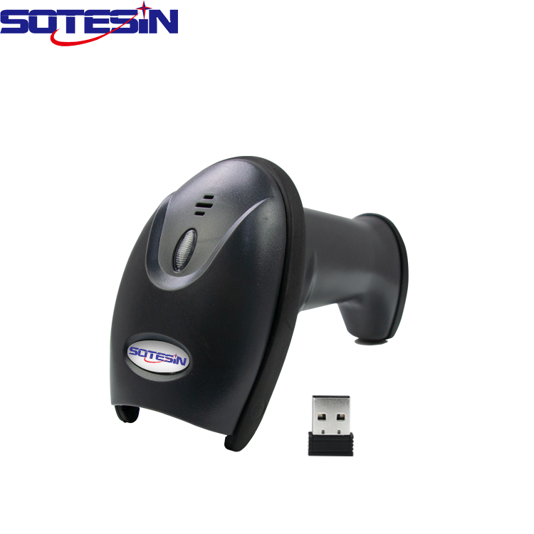 Portable mini 2.4G Wireless bar code Scanner 1D Barcode reader handheld mobile scanner phone and Computer