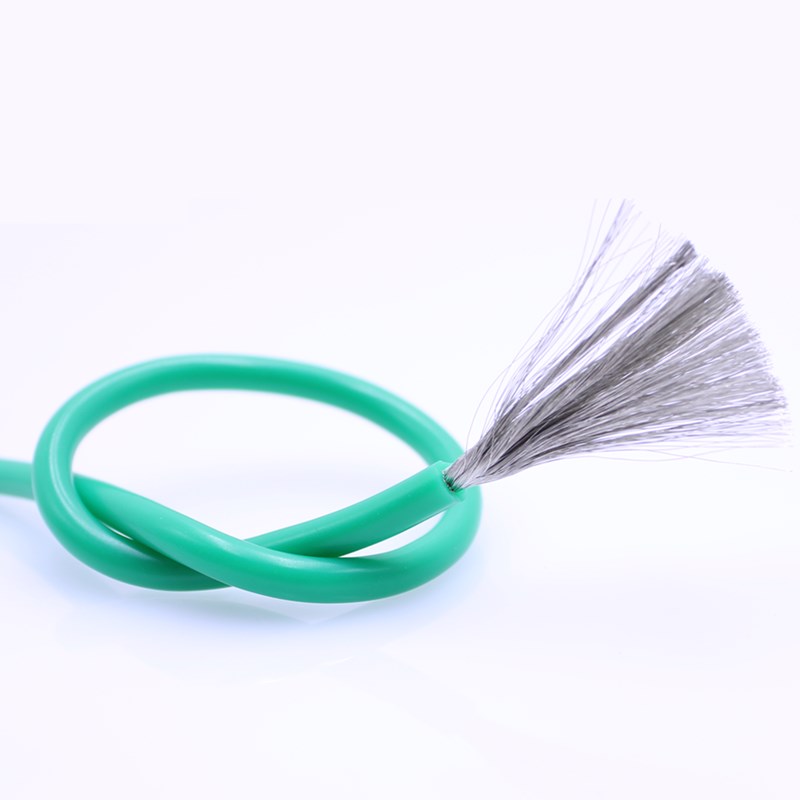 Soft High Temperature Resistant Silicone Wire 14AWG 0.08mm*400 OD3.5mm Heat and Cold Resistant