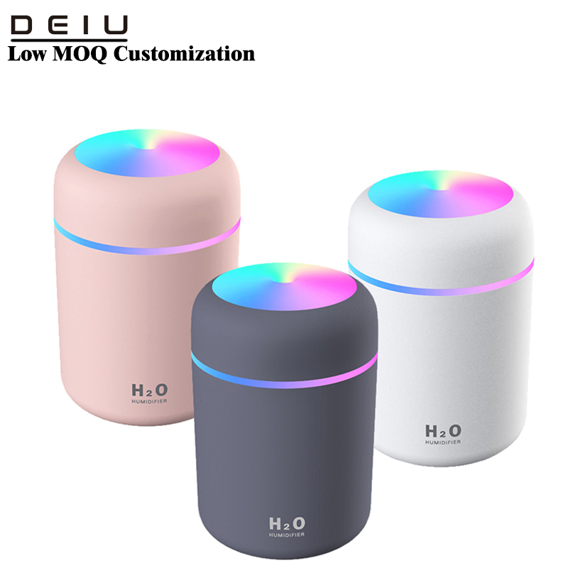 Deiu Wholesaler H2o Usb Room Aromas Portable Mini Diffuser Ultrasonic Car Industrial Air Humidifier