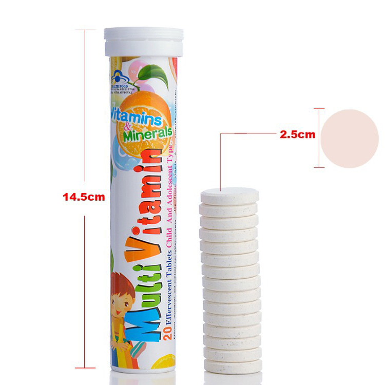 Good taste Immune Booster Supplements multi vitamin and mineral effervescent tablet for sales