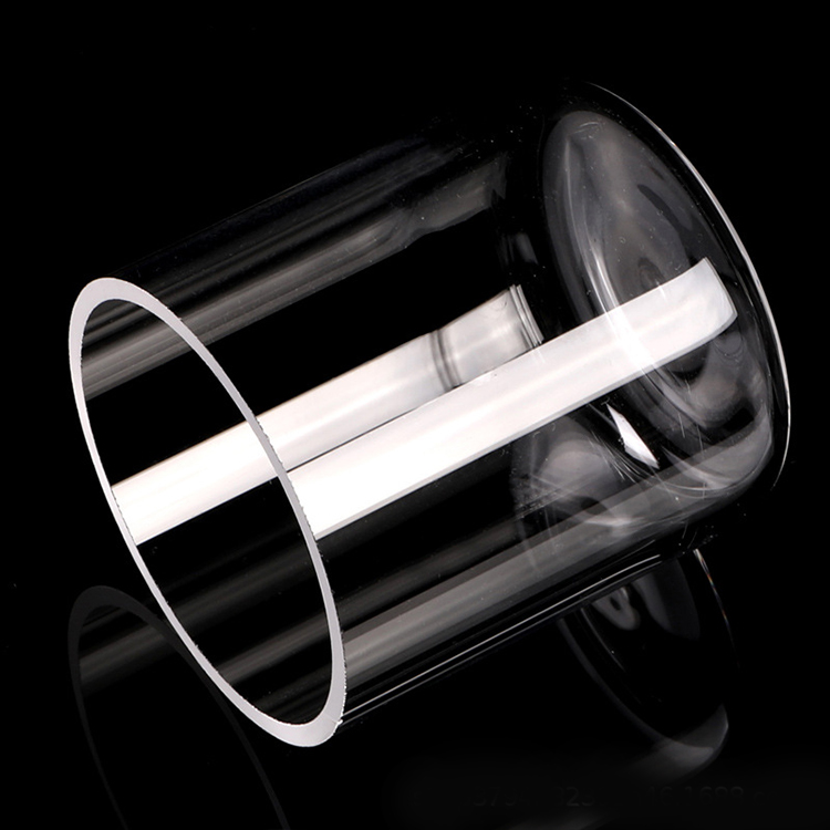 Wholesale High Pure Clear Transparent High Temperature Quartz Crucible Silica Lab Glassware