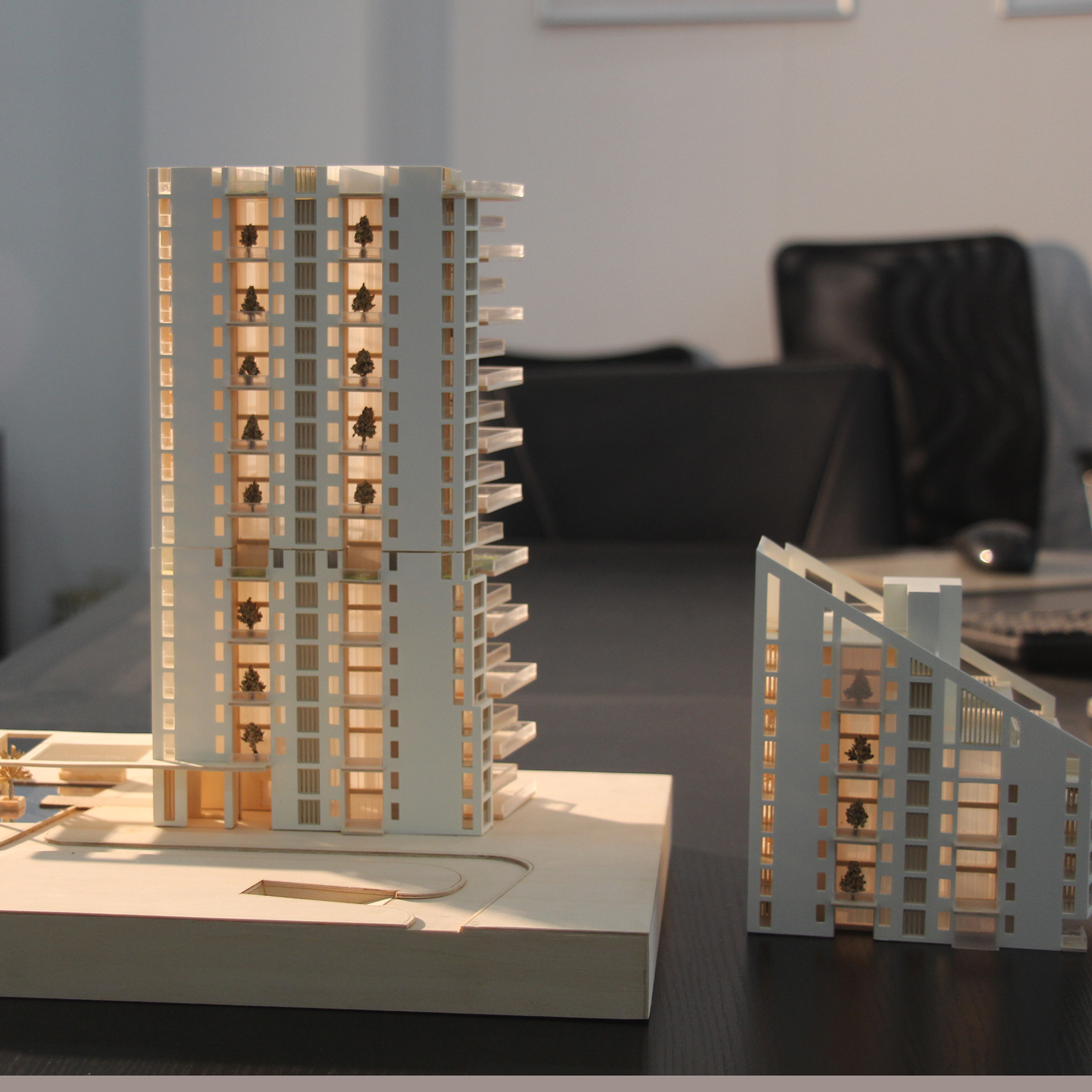 Exquisite building model public building model maker make model buiiding industrial