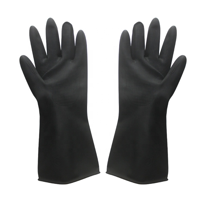 Дешевые защитные резиновые промышленные рабочие перчатки Guantes, латексные перчатки