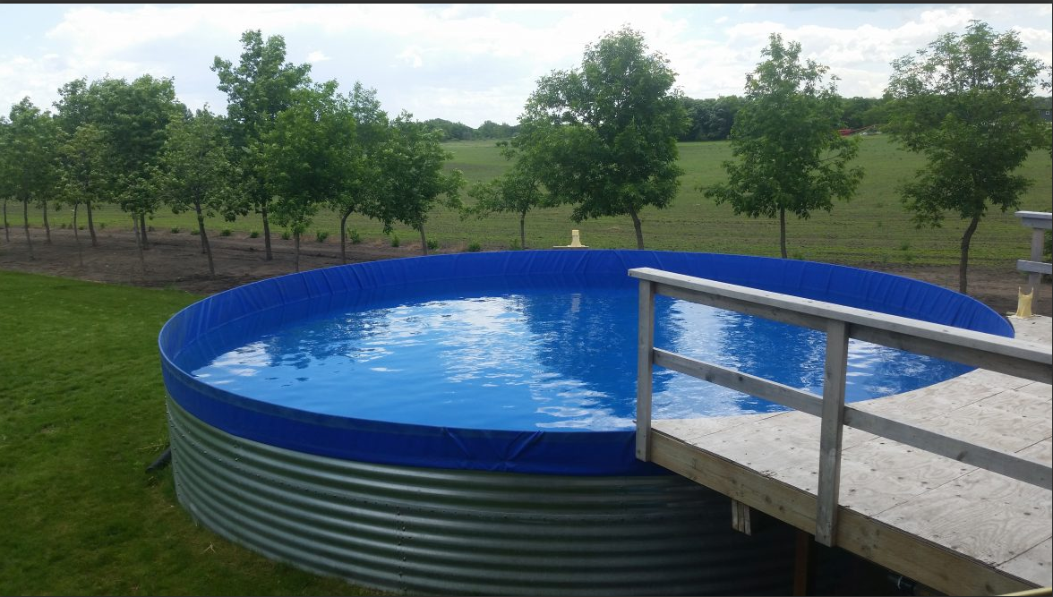 High Quality Large Plastic PVC Fish Ponds Farming Tanks