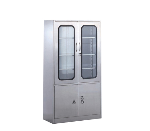 Factory supplied instruments storage metal hospital cabinet for sale
