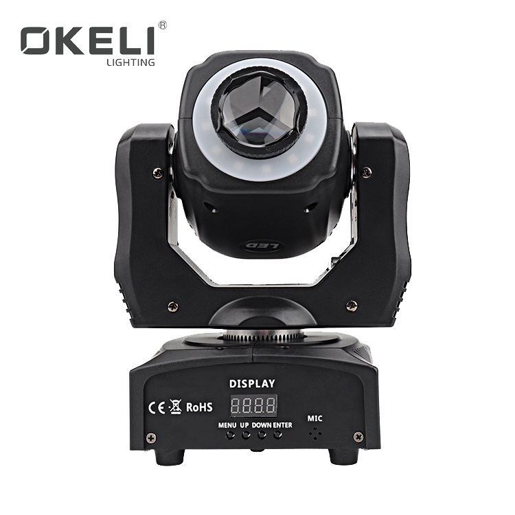 OKELI, новинка, супер яркий 60 Вт CMY DMX512, автоматический цветной беговый 3-в-1 лучевой подвижный сценический свет