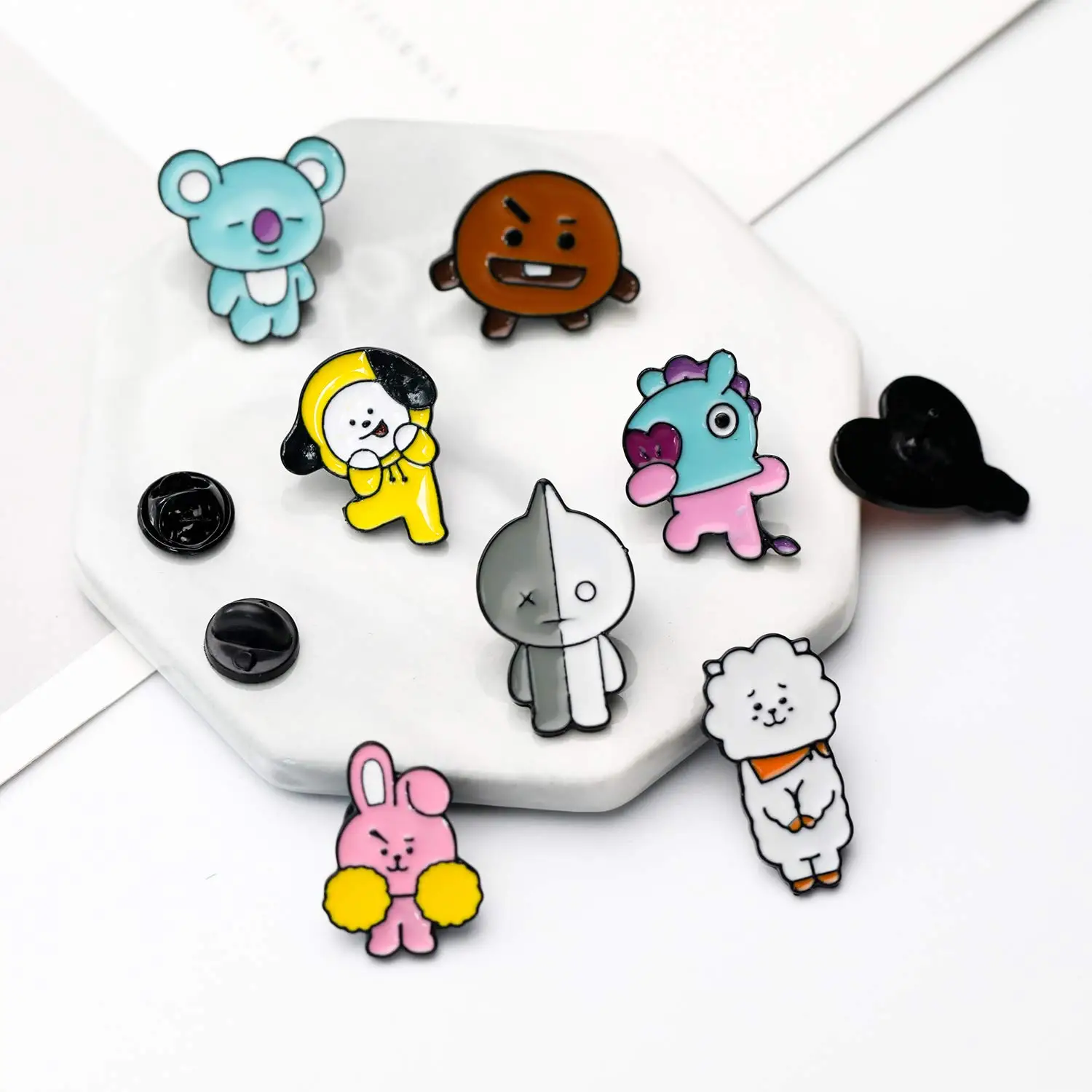 Заводские цены, знаменитые бренды, эмалированная булавка, kpop-значок на заказ