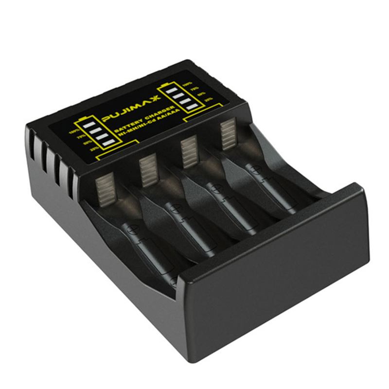 AA AAA battery charger rechargeable battery chargers for Nicd Nimh batteries LED light charging station