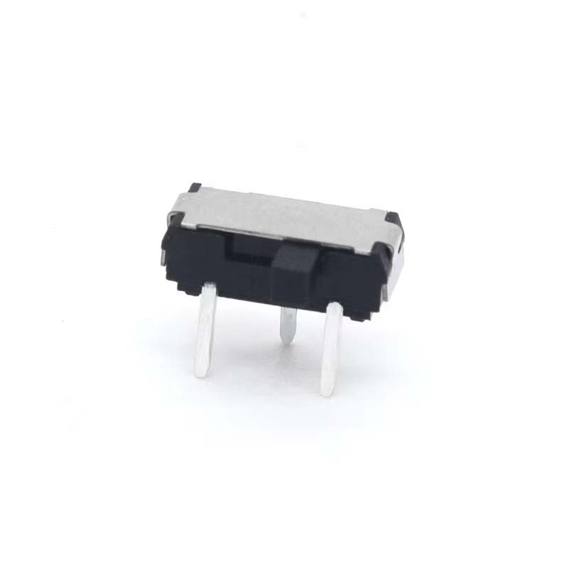 Horizontal tripod plug-in toggle switch 2-speed miniature sliding horizontal small fluctuation temperature resistant toggle swit