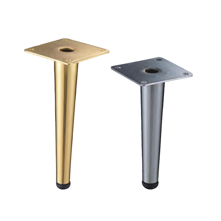 Modern Metal Gold Brass Tapered Furniture Cabinet Table Sofa Leg Feet