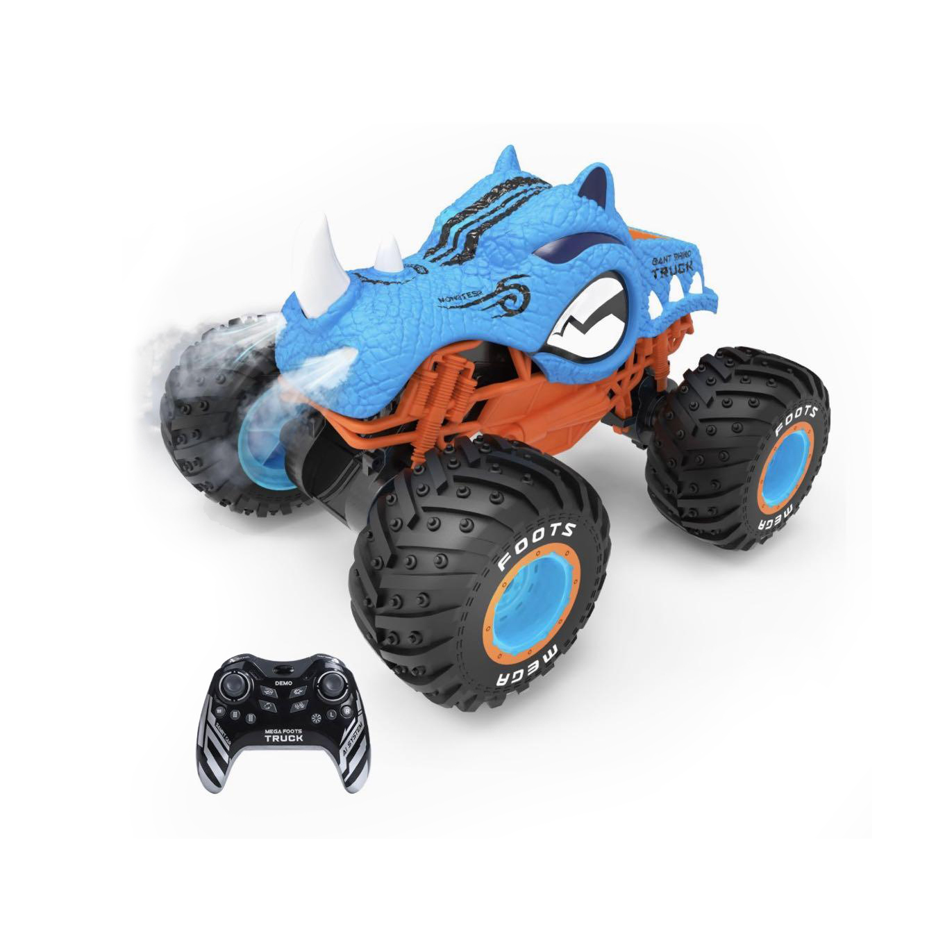 RC Monster Truck Stunt Car High Speed Off Road 4x4 Vehicle Drift Control Features Perfect Boys Gift Remote Control Toys for Kids