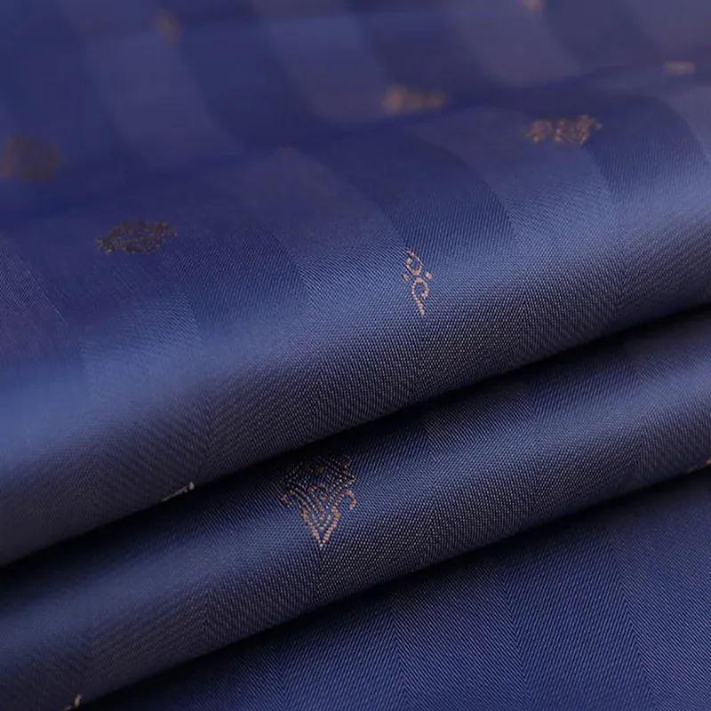 smooth hand feeling polyester viscose jacquard suit lining