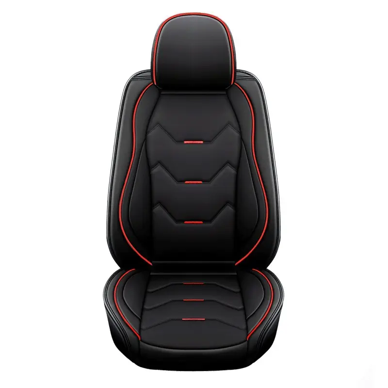 Sports Fashion Youth Rhythm Water Proof  Flame Retardant Full Surrounded Universal Fit Leather Car Seat Covers