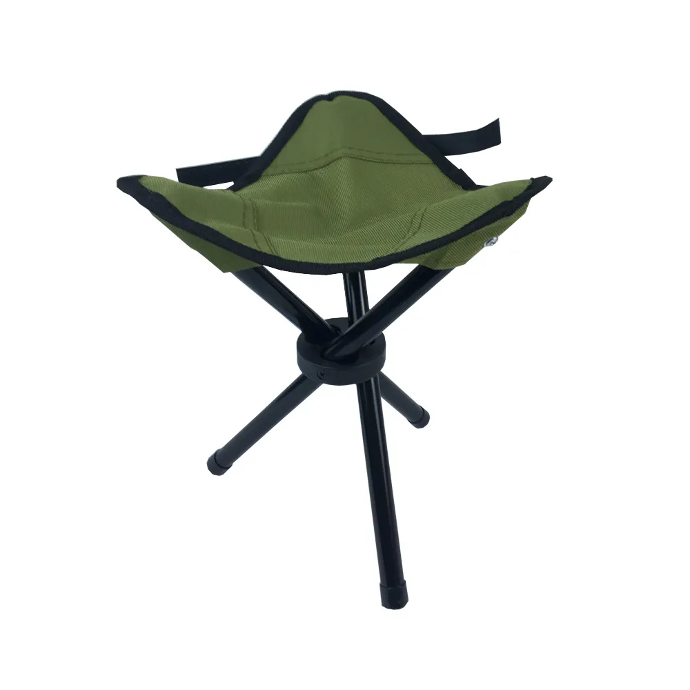 YILU Outdoor Camping Tripod Folding Stool Chair Portable Fishing Mate Fold Chair